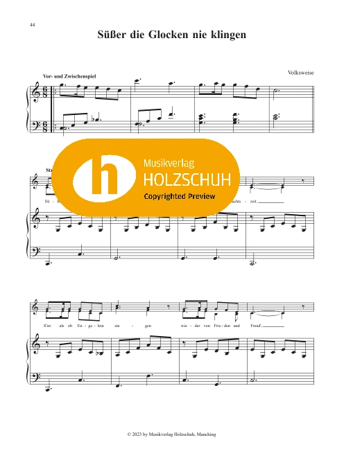 Süßer die Glocken nie klingen